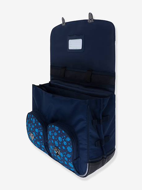 Cartable 38 cm 2 boucles Gabriel bleu 2 - vertbaudet enfant 