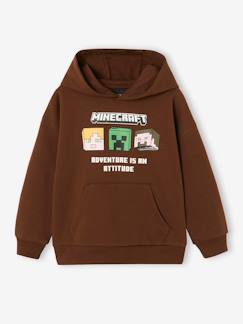 Sweat à capuche Minecraft garçon  - vertbaudet enfant