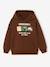 Sweat à capuche Minecraft garçon chocolat 1 - vertbaudet enfant 