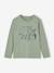 Lot de 3 T-shirts manches longues garçon caramel+lilas+rouille+vert sauge 21 - vertbaudet enfant 