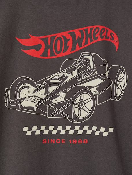 T-shirt manches longues Hot Wheels garçon gris 4 - vertbaudet enfant 