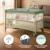 Lit de voyage double hauteur Complet Duo Hérisson vert+Hibou Beige+Petit chien gris 16 - vertbaudet enfant 