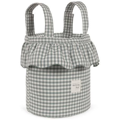 Sac pour poussette praliné vichy matcha Vert 3 - vertbaudet enfant 
