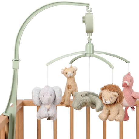 Mobile musical safari friends Multicolore 3 - vertbaudet enfant 