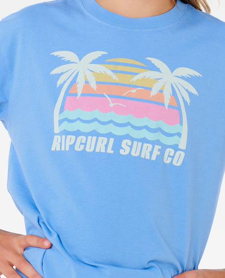 T-shirt malibu relaxed fille Bleu bleuet 5 - vertbaudet enfant 