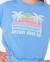 T-shirt malibu relaxed fille Bleu bleuet 5 - vertbaudet enfant 