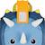 Mini sac à dos dinosaure Bleu / bleu / ciel / bleu 5 - vertbaudet enfant 