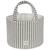 Panier de rangement praliné rayures moka Marron+Vert 3 - vertbaudet enfant 