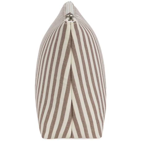 Trousse de toilette praliné rayures moka Marron 4 - vertbaudet enfant 
