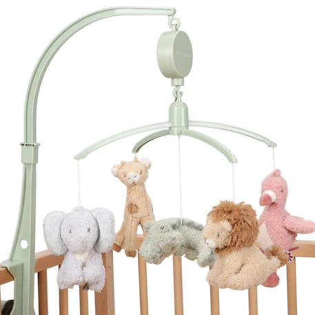 Mobile musical safari friends Multicolore 2 - vertbaudet enfant 