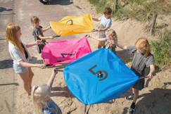 -Jeu de parachute pour enfants - jeu extérieur - jeu apprentissage