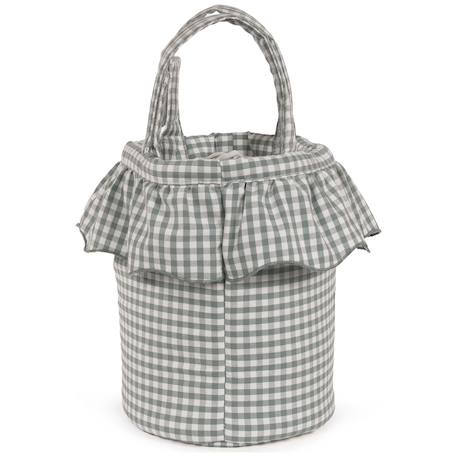 Sac pour poussette praliné vichy matcha Vert 4 - vertbaudet enfant 