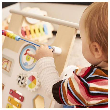 Chariot de marche kiddycruiser Blanc 4 - vertbaudet enfant 