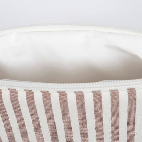 Trousse de toilette praliné rayures moka Marron 6 - vertbaudet enfant 