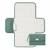 Matelas à langer portable Beige+Rose+Vert 14 - vertbaudet enfant 