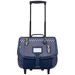 Cartable trolley les fantaisies romain (38 cm)  - vertbaudet enfant