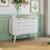 Commode à langer 4 tiroirs bois massif marley Blanc+Bois naturel 1 - vertbaudet enfant 