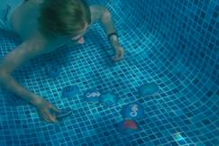 Jouet-Jeux de plein air-Jeu de mémoire animaux marins - jeu de plongée - jeu de piscine enfants