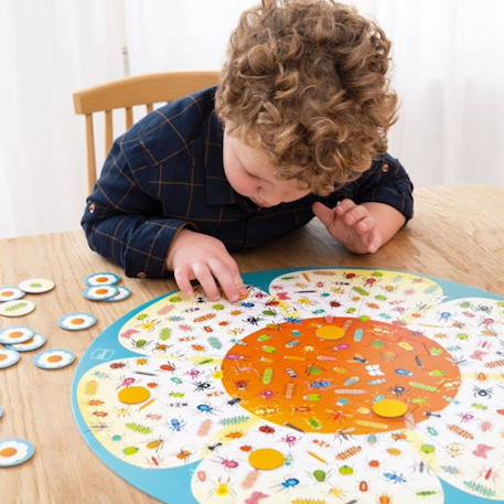 Jeu de discrimination visuelle - jouet éducatif pour enfants Multicolor 3 - vertbaudet enfant 