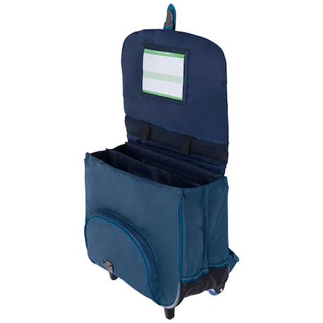 Cartable trolley les fantaisies merlin (38 cm) Bleu 4 - vertbaudet enfant 