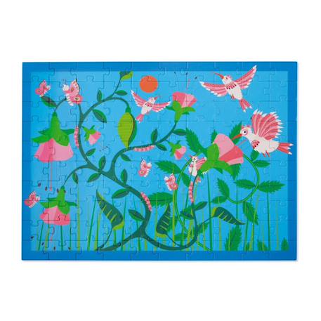 Puzzle - colibris Multicolor 2 - vertbaudet enfant 