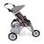 Poussette jogger 3 roues pour poupées jumelles Gris et rose 1 - vertbaudet enfant 