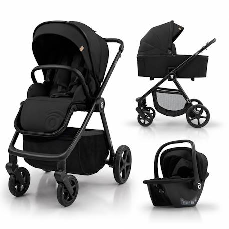 Poussette trio coco Noir 1 - vertbaudet enfant 
