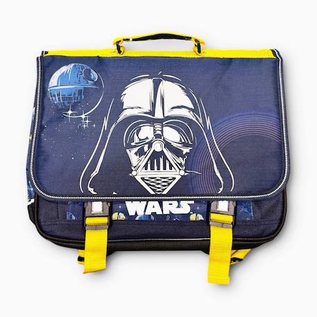Cartable scolaire garçon star wars dark vador 41 cm Bleu / jaune 3 - vertbaudet enfant 