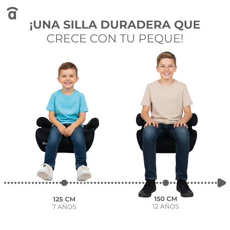 Siège auto corefix Gris+Noir 5 - vertbaudet enfant 