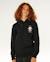 Sweat à capuche search icon enfant Noir 6 - vertbaudet enfant 