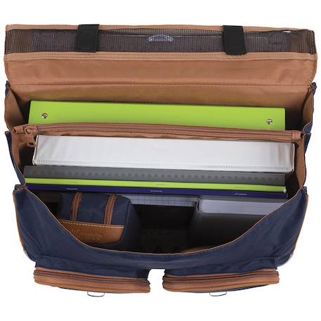 Cartable les fantaisies héloïse (41 cm) Multicolore 3 - vertbaudet enfant 