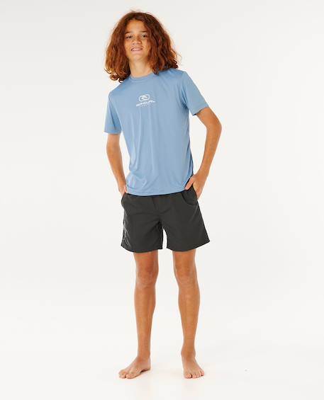 T-shirt anti-uv enfant à manches courtes icons surflite Denim délavé 4 - vertbaudet enfant 