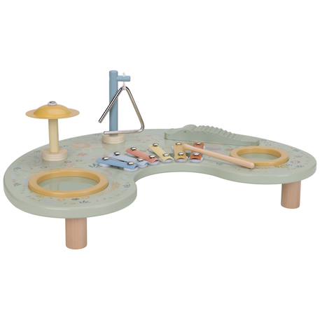 Table d'activités musicale safari friends Vert, multicolore, bois 5 - vertbaudet enfant 