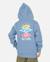 Sweat à capuche enfant icons of shred Denim délavé 2 - vertbaudet enfant 