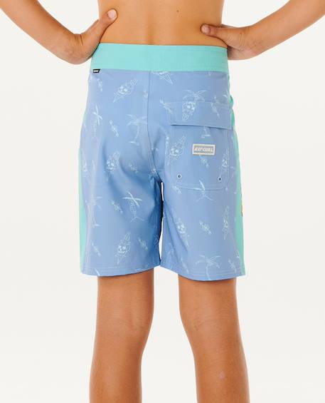 Short de bain boardshort eternal shred mirage enfant Denim délavé 3 - vertbaudet enfant 