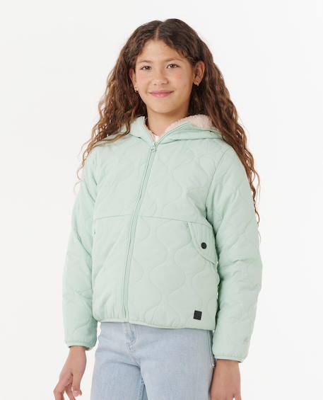 Veste matelassée anoeta fille Mousse claire 2 - vertbaudet enfant 