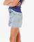 Short en jean tabby enfant Bleu vintage 2 - vertbaudet enfant 