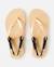 Tongs premium surf bloom fille Or+Or rose 3 - vertbaudet enfant 