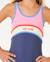 Maillot une pièce surf revival fille Marine 5 - vertbaudet enfant 