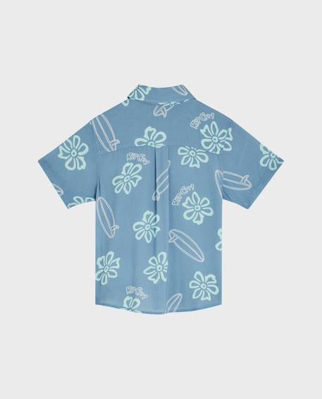 Chemise ride the wave garçon Denim délavé 3 - vertbaudet enfant 