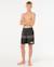 Short de bain boardshort mirage raw energy geo enfant Noir délavé 4 - vertbaudet enfant 