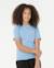 T-shirt à manches courtes summer fille Bleu moyen 1 - vertbaudet enfant 