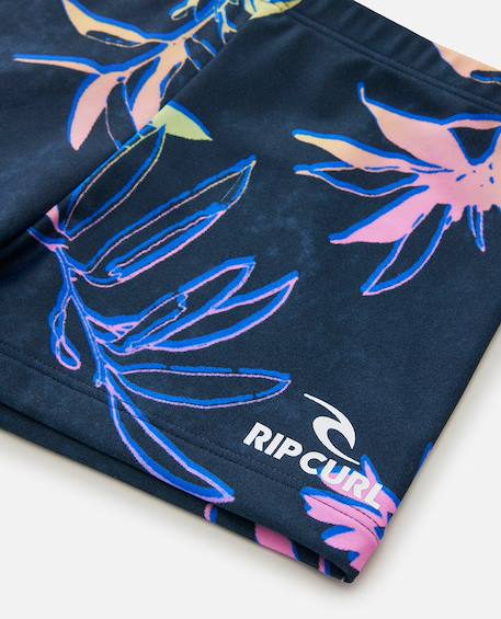 Maillot de bain enfant corp sluggo print Bleu marine foncé+Marine/bleu 3 - vertbaudet enfant 