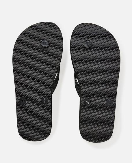 Tongs enfant icons bloom Noir/bleu 4 - vertbaudet enfant 