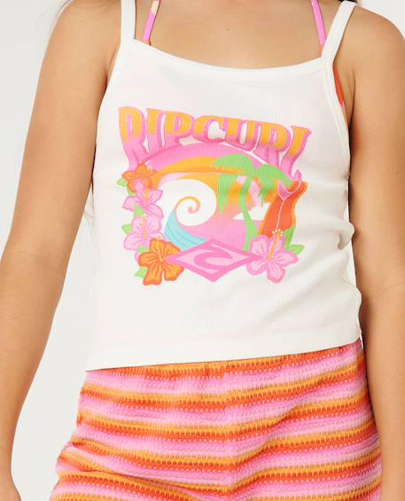 Short tropical dawn bobbi fille Mandarine 5 - vertbaudet enfant 