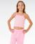 Pantalon fille premium surf beach Bleu+Rose vif 12 - vertbaudet enfant 