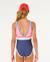 Maillot une pièce surf revival fille Marine 3 - vertbaudet enfant 