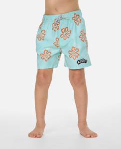 -Short de bain boardshort volley ride the wave  enfant