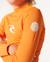T-shirt anti-uv waves upf manches longues enfant Bleu marine clair+Vitamine c 11 - vertbaudet enfant 