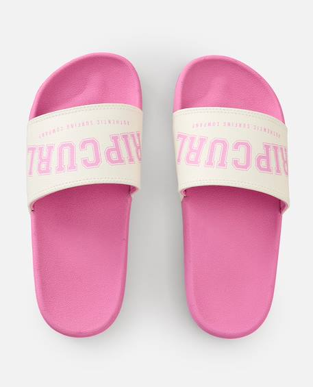 Sandales ouvertes bloom slide enfant Rose vif 6 - vertbaudet enfant 
